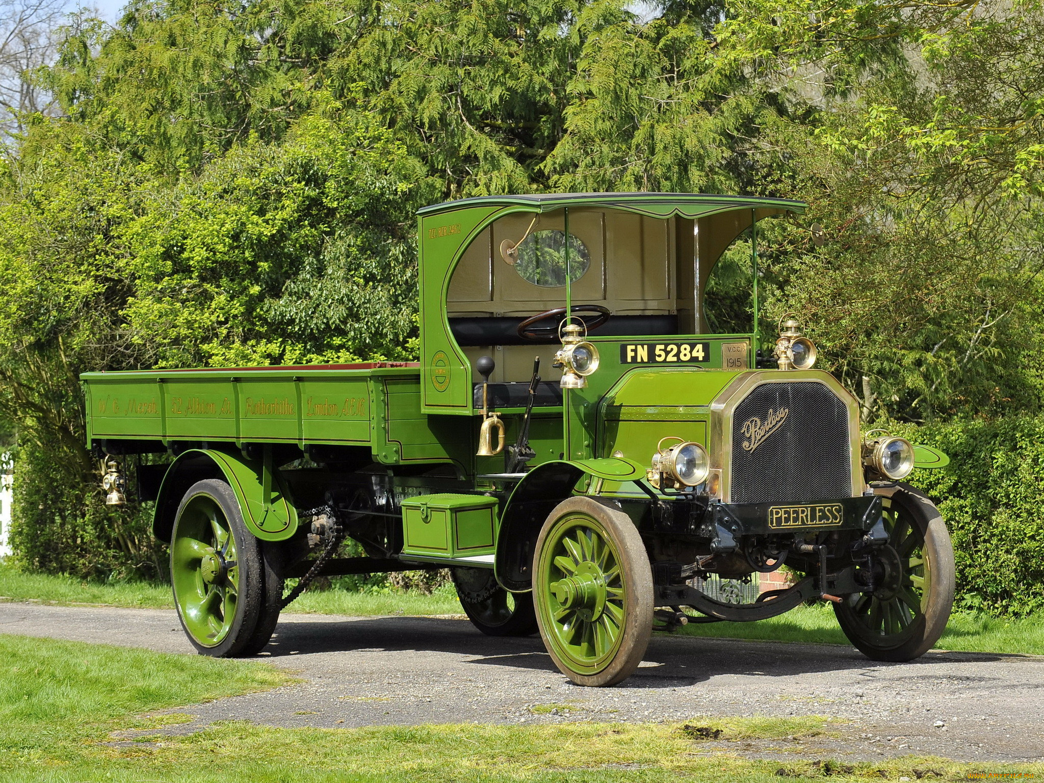 , , 1915, lorry, type, tc4, peerless